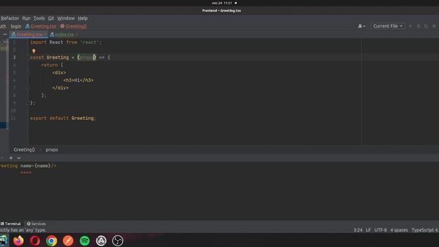 7 Что такое props? Знакомимся с props в React js смотреть онлайн