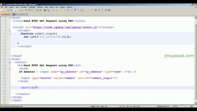PHP-Send HTTP Get/Post Request and Read JSON response смотреть онлайн