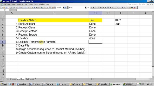 Lockbox Implementation full video with Bank integration file BAI2 format in Oracle R12 - Session 28 смотреть онлайн