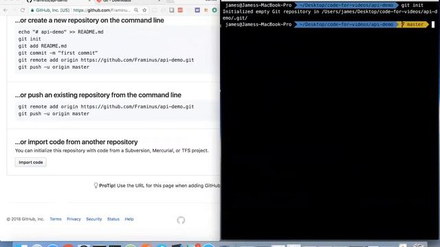 Git and GitHub setup смотреть онлайн