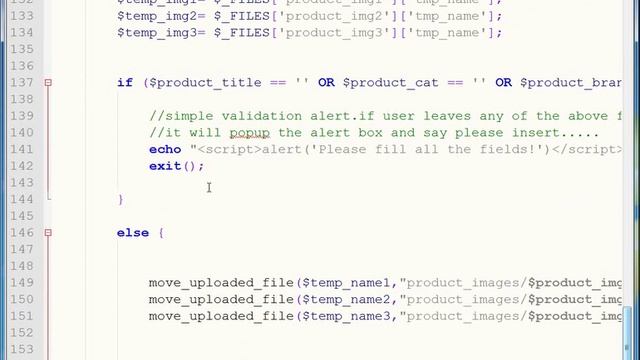 Dynamic Website in PHP & MySQL Part 14 - Insert product 3 смотреть онлайн