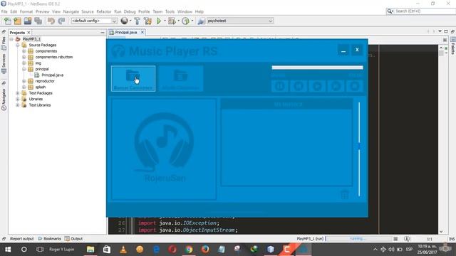 Java Swing UI - Reproductor MP3 - Código Fuente смотреть онлайн