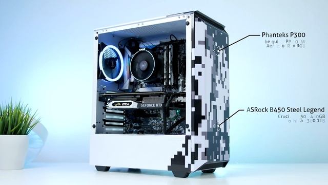 1000€ - 1100 Euro GAMING PC | SCHNELLSTER PC mit KRASSER Optik + RGB смотреть онлайн