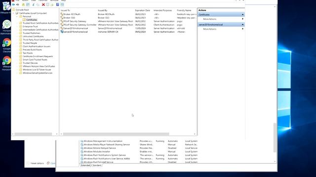How to install a Valid TLS Certificate on VMware Horizon Connection Server 8 смотреть онлайн
