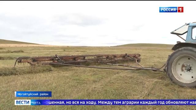 Сенокосная бригада хозяйства "Победа" в Могойтуйском районе вышла на финишную прямую смотреть онлайн
