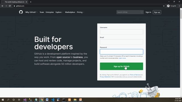 Github login for git | Installation of Git смотреть онлайн