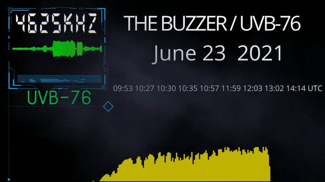 The Buzzer UVB 76 4625Khz 23.06.2021 голосовые сообщения смотреть онлайн