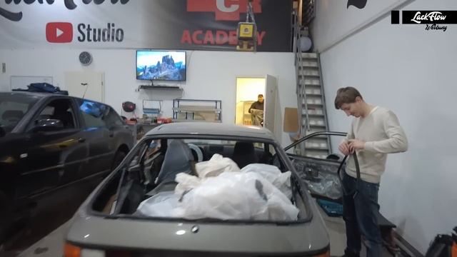 Wiederaufbau Eines Porsche 924 - Projekt Fertig