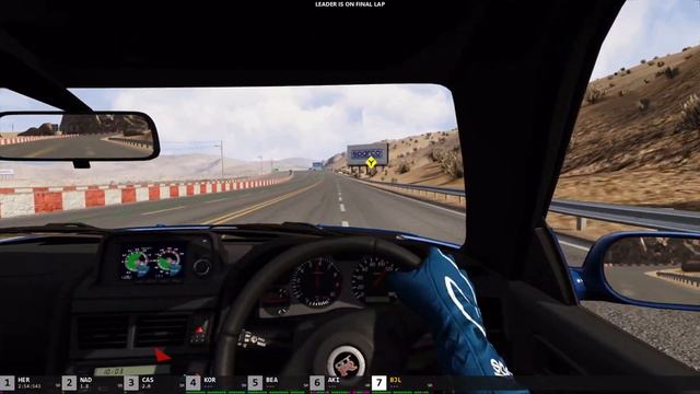 Assetto Corsa | Nissan Skyline GT R34 V-Spec | Cockpit View Gameplay смотреть онлайн