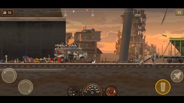 EARN TO DIE 2 - Gameplay Walkthrough Part 42 - New Zombie Car Game - (iOS, Android) смотреть онлайн