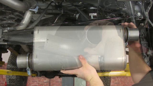 Jeep Wrangler Gibson Axle-Back Exhaust 2-1/2" SS Single With 4" Polished Tip 2007-2017 Installation смотреть онлайн