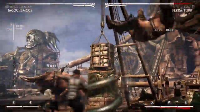 Mortal Kombat X Jacqui 34% Combo смотреть онлайн