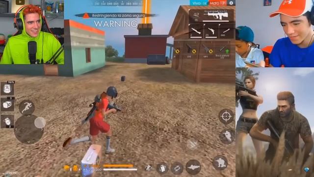 CASI LLORO CUANDO REACCIONE A LA PRIMERA PARTIDA DE FREE FIRE CON MI PRIMO ISAAC | TheDonato смотреть онлайн