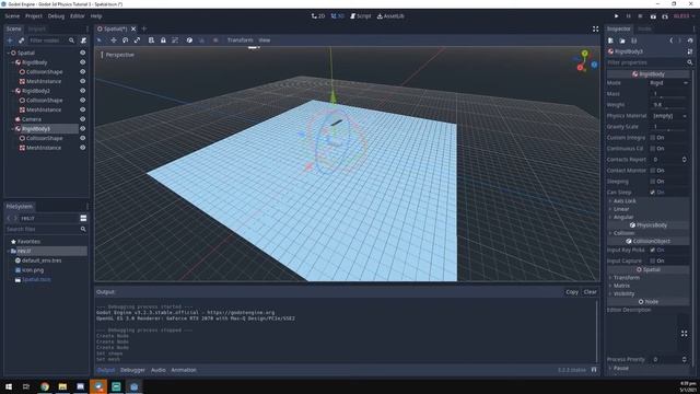 Godot 3D Physics in 4 MINUTES смотреть онлайн