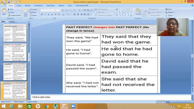 Direct And Indirect Speech 2A смотреть онлайн