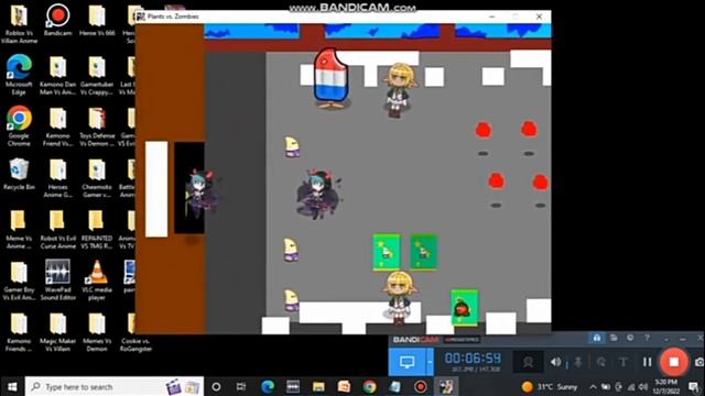 Plants vs Zombies Mod Magic Maker vs Villain The Villain Ate Your Maker! Game Over смотреть онлайн