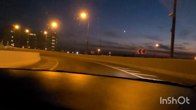 До свидания, Москва!! Еду во Внуково через Воробьевы горы/ Ночная Москва/ иду на посадку ? смотреть онлайн