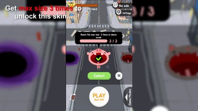 HOLE.IO ALL SKINS UNLOCKED! HOW TO GET *ONE FOR HOLE, HOLE FOR ONE* SKIN!