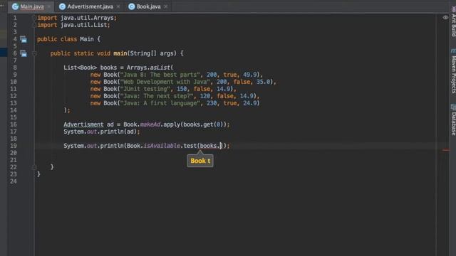 Java Lambdas examples смотреть онлайн