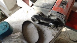 Замена ремня на электрорубанок ИЭ5701Б.