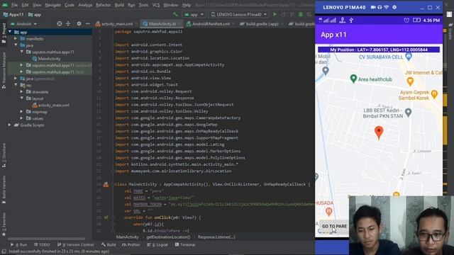 Android Kotlin 11 - Combining MapBox and Google Maps for Drawing A Route смотреть онлайн