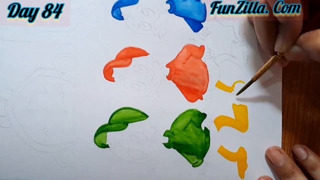 Easy drawing of Disney Duck Tales family Drawing for kids. DUCK TALES Easy drawing Disney easy. смотреть онлайн