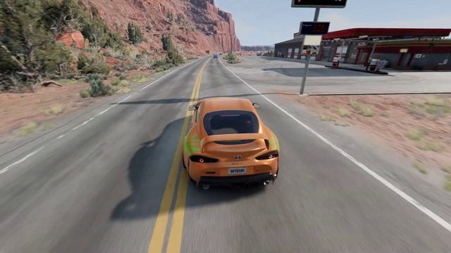 2024 TOYOTA GR SUPRA A90 Catastrophic Crash x Phonk Music 2023 ※ Aggressive Drift смотреть онлайн