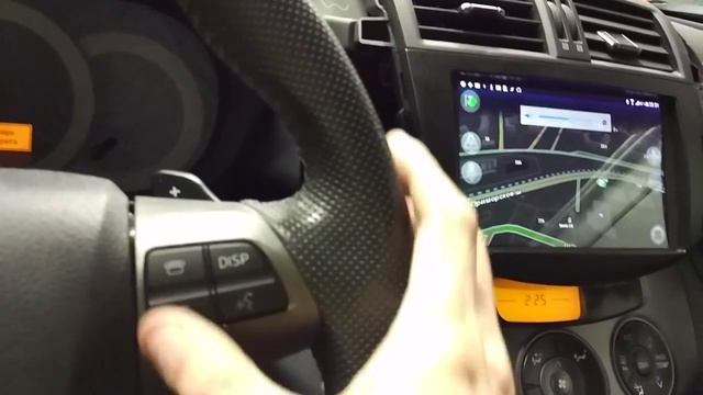 Toyota RAV4 - установка планшета Samsung Galaxy Tab 3 смотреть онлайн