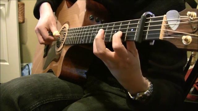 平安夜裡真平安 (Peaceful Silent Night) - Fingerstyle Guitar Tab смотреть онлайн