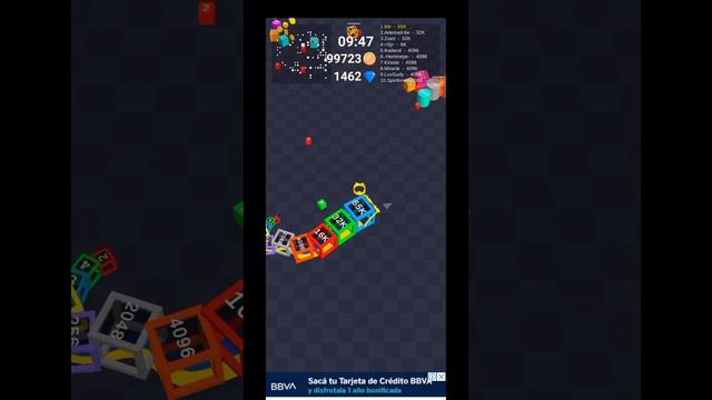 Cube Arena 2048 Game play смотреть онлайн