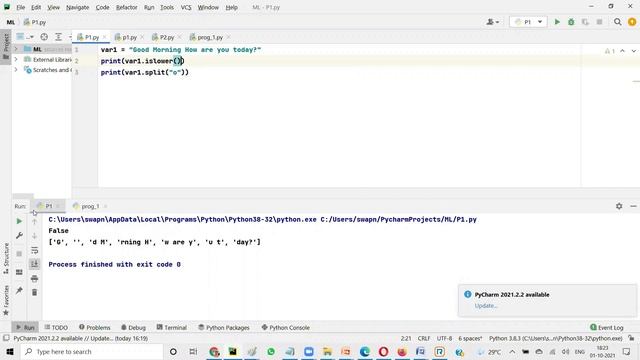 Day 4 of Master Python in 2.5 hours - String and List смотреть онлайн