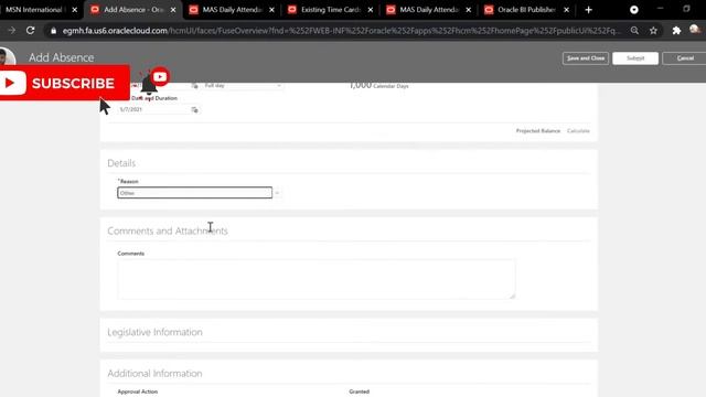 How to apply a leave in oracle system смотреть онлайн
