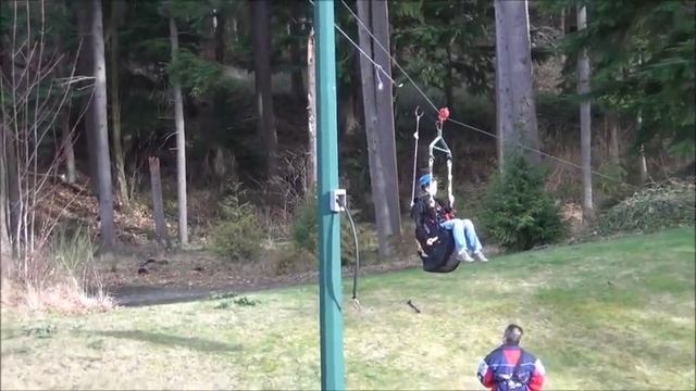 Seattle Paragliding: Zip Line Reserve Parachute Training & Testing смотреть онлайн