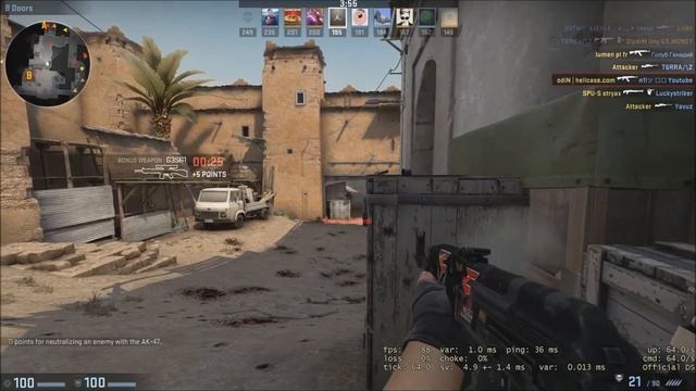 Deathmatch auf Dust II | odiN смотреть онлайн