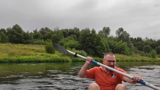 Поход на байдарках по р. Москве Можайск-Костино. "не раскачивайте яхту") смотреть онлайн