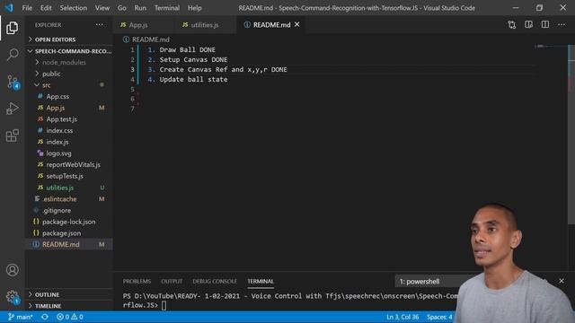 Voice Controlled React.JS Apps with Tensorflow.JS | Javascript AI смотреть онлайн