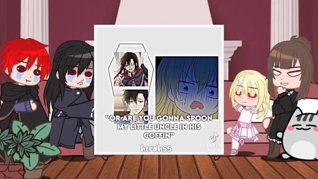 Who made me a princess react to athy |2/?|gacha club | смотреть онлайн