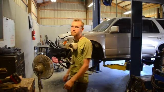 Toyota Shock Tower Cut Off And Install Cougar House Films Ep.082