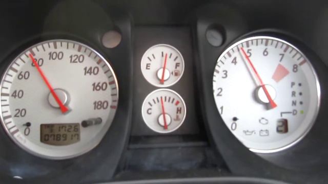 Mitsubushi Airtrek Turbo-R 0-100 km/h смотреть онлайн