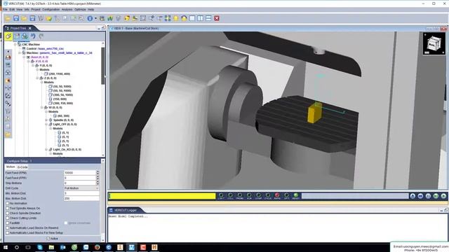 Inventor HSM Post Processor 5 Axis Table\Table - A\C смотреть онлайн