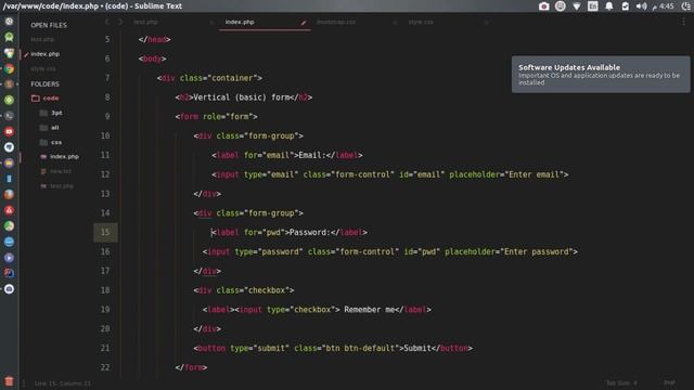 9-فكرة عامة عن ال bootstrap + ال html form + ال http post method смотреть онлайн