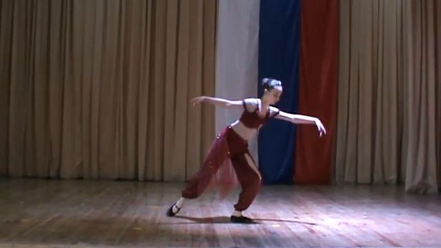 Баядерка. Репетиция. Готовимся к фестивалю. Милена Гирченко, 13 лет. смотреть онлайн