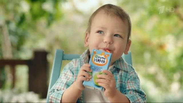 Реклама Сок ФрутоНяня 2017 Яблоко от яблони недалеко ушло смотреть онлайн