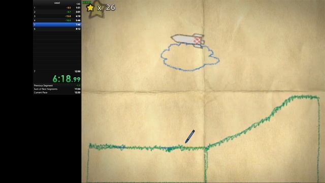 Crayon Physics Deluxe Speedrun WR 12:33.77 смотреть онлайн