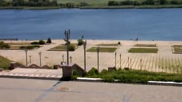 город Херсон, набережная р. Днепр. смотреть онлайн