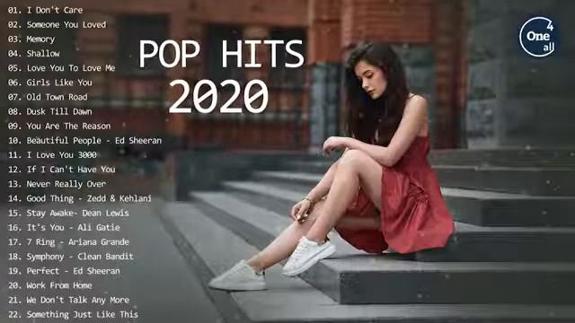 Pop Hits 2020 New Popular Songs Playlist 2020 Best English Music Collection 2020 смотреть онлайн