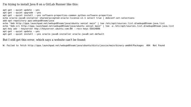 Install Oracle Java 8 смотреть онлайн
