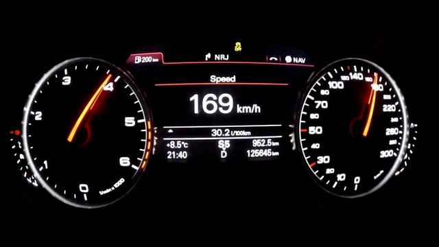 2011 Audi A7 3.0 TDI Quattro stage 1 tuned acceleration смотреть онлайн