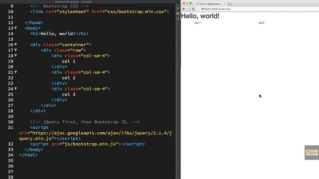 02 Bootstrap 4 Tutorial #2 Download & Install Bootstrap 4 смотреть онлайн
