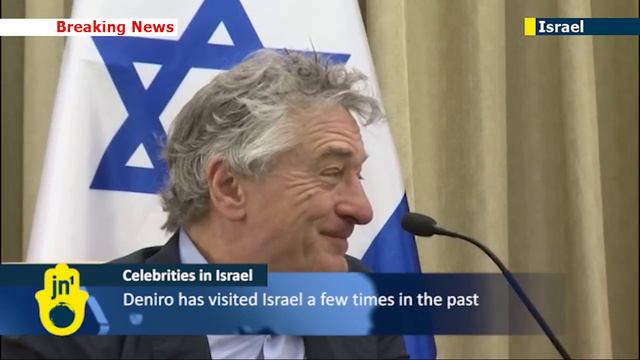 Celebrities including Robert De Nero visit Israel for Shimon Peres 90th birthday celebrations смотреть онлайн